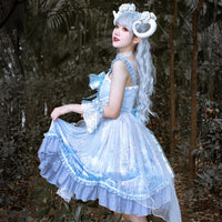 Travel with the Whale ~ Sweet Lolita JSK Dress Royal Party Dress