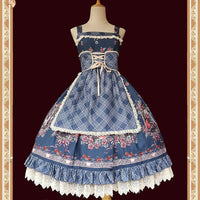 Miss Red ~ Sweet Printed Lolita JSK Dress by Infanta