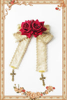 Sweet Lolita Rose Brooch/Hair Clip by Infanta