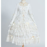 Luxury Chandelier ~ Gothic Long Sleeve Lolita OP Dress by OCELOT