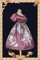 Ring Bells Far Away ~ Sweet High Waist Lolita OP Dress by Infanta