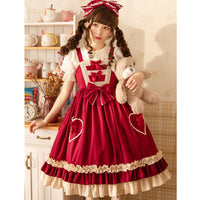 Haw with Cream ~ Sweet Casual Lolita JSK Dress