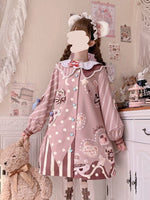 Bear's Afternoon Tea ~ Sweet Lolita Coat Single Breasted Jacket by Yomi