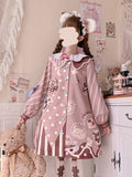 Bear's Afternoon Tea ~ Sweet Lolita Coat Single Breasted Jacket by Yomi