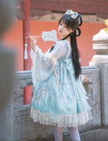 Lonely Crane ~ Vintage Han Style Lolita OP Dress