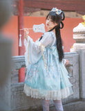 Lonely Crane ~ Vintage Han Style Lolita OP Dress