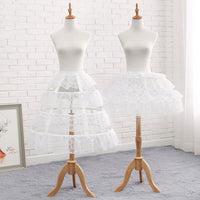 Adjustable Hoop Petticoat Crinoline Lace Underskirt