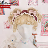 Pre-order ~ Sheep & Bear ~ Lovely Bear Ear Lolita KC by Alice Girl