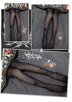 Stars On The sky Lolita ~ Sweet Lolita Tights Sheer Summer Pantyhose by Yidhra