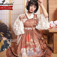 Rainy & Sunny Day ~ Kimono Style Lolita JSK Dress by Magic Tea Party