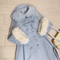 The First Snow ~ Sweet Double Breasted Lolita Coat by Alice Girl ~ Pre-order
