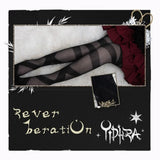 Reverberation ~ Sweet Lolita Long Stockings White Summer Thigh Highs by Yidhra