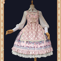 Miss Red ~ Sweet Printed Lolita JSK Dress by Infanta