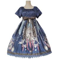 Ring Bells Far Away ~ Sweet High Waist Lolita OP Dress by Infanta