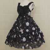 Star Fish & Shells ~ Sweet Printed Lolita JSK Dress Sleeveless Midi Party Dress