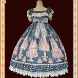The Cake Salon ~ Sweet Lolita JSK Dress Empire Chiffon Dress by Infanta