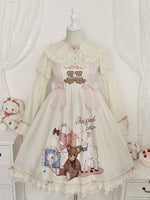 Pre-order ~ Sheep & Bear ~ Sweet Casual Lolita JSK Dress by Alice Girl
