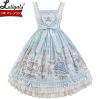 Lady's Room ~ Sweet Printed Lolita JSK Dress by Alice Girl ~ Pre-order