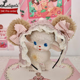 Pre-order ~ Sheep & Bear ~ Lovely Bear Ear Lolita KC by Alice Girl