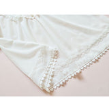 Pointed Collar Chiffon Blouse Long Sleeve Lolita Top