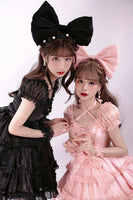 Pre-order ~ Girls' Party ~ Sweet Bow Lolita Headpiece by Alice Girl