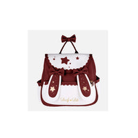 Star & Moon ~ Sweet Lolita Backpack with Rabbit Ears by LovelyLota