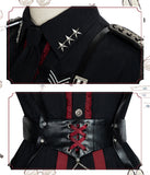 Military Officer ~ Gothic Military Uniform Vintage Long Sleeve Lolita Dress Full Set