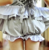 Sweet Cosplay Lolita Bloomers Shorts for Girl Summer Chiffon Shorts