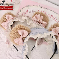 Pre-order ~ Sheep & Bear ~ Lovely Bear Ear Lolita KC by Alice Girl