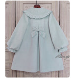 Pre-order Lolita Coat ~ Good Girl ~ Sweet Single Breasted Long Winter Coat by Alice Girl