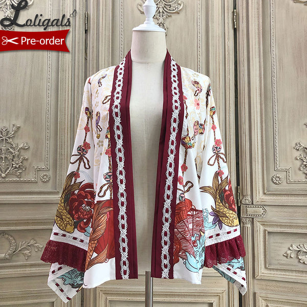 Girl kimono cardigan top