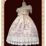 The Cake Salon ~ Sweet Lolita JSK Dress Empire Chiffon Dress by Infanta