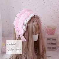 The Letter from Cat ~ Gorgeous Lolita Headband Sweet Mori Girl Headpiece