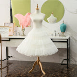 Super Puffy Lolita Petticoat Lace Ruffled Underskirt Cosplay Crinoline