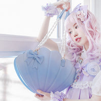 Sweet Ombre Gradient Shell Lolita Shoulder Bag Cross Body Bag by LovelyLota