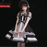 Pre-order ~ Margaery's Afternoon Tea ~ Classic Plaid Lolita Bonnet by Alice Girl