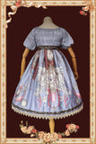 Ring Bells Far Away ~ Sweet High Waist Lolita OP Dress by Infanta