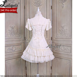 Pre-order ~ The Princess ~ Vintage Qi Lolita Dress Short Sleeve Party Dress by Alice Girl