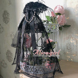 The Princess of Sea ~ Heart Style Lolita Headdress w. Veil by Alice Girl ~ Pre-order