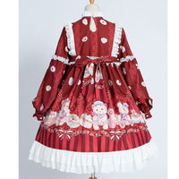 Nurse Bear ~ Sweet Long Sleeve Lolita Dress by OCELOT