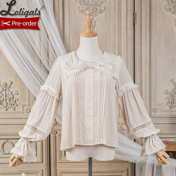 Lady's Room ~ Long Sleeve Lolita Blouse by Alice Girl ~ Pre-order