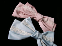 Pre-order ~ Andrea ~ Sweet Lolita Bow Clip Headpiece by Alice Girl