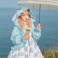 Sweet Candy ~ Lovely Bunny Ear Hooded Women's Jacket