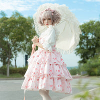 The Love Letter ~ Sweet Layered Lolita JSK Dress by OCELOT