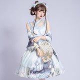 Peony Pavilion ~ Vintage Qi Style Lolita Dress Hanfu Costume by YLF