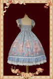 The Cake Salon ~ Sweet Lolita JSK Dress Empire Chiffon Dress by Infanta