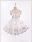 Pre-order ~ Girls' Party ~ Sweet Mini OP Lolita Dress with Bow Train by Alice Girl
