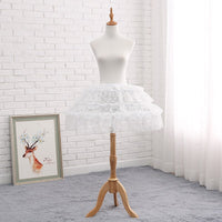 Adjustable Hoop Petticoat Crinoline Lace Underskirt