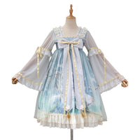 Lonely Crane ~ Vintage Han Style Lolita OP Dress