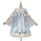 Lonely Crane ~ Vintage Han Style Lolita OP Dress